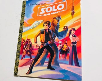 New Star Wars Solo Repurposed Little Golden Book Planner/Sketchbook/Journal/Autograph book/Notebook