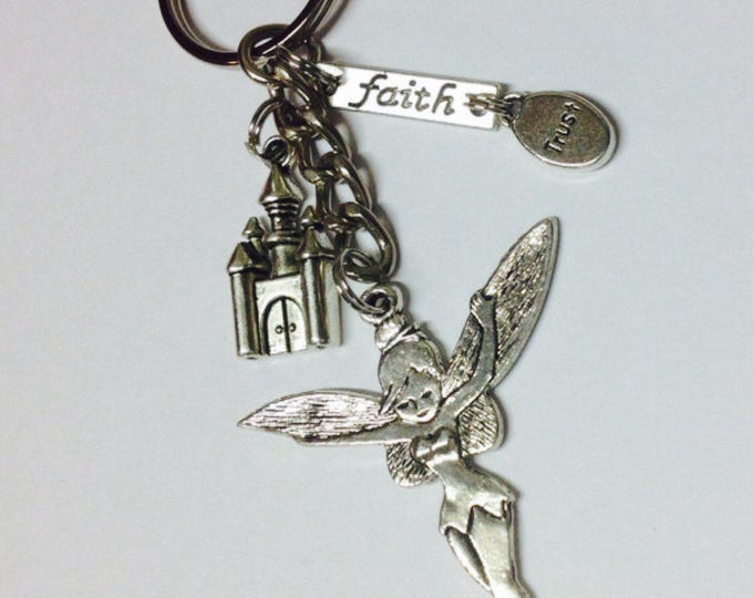 Tinkerbell Keychain Etsy