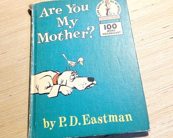 Vintage Are You My Mother? Repurposed Storybook Planner/Sketchbook/Journal/Notebook/Address Book/Scrapbook