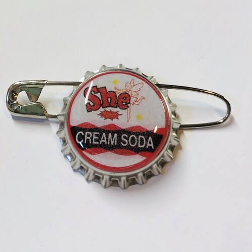 Orange Soda Ellie Badge Inspired Bottlecap Pin Disney Pixar Up - Etsy