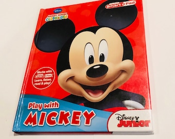 Mickey Mouse Book Repurposed Planner/Sketchbook/Journal/Notebook/Autograph Book