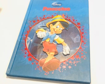 Large Disney Pinocchio Repurposed Book Cover Planner/Notebook/Sketchbook/Lesson Planner