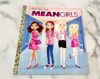 New Mean Girls Repurposed Little Golden Book Planner/Sketchbook/Journal/ Scrapbook/Notebook