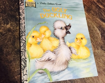 The Ugly Duckling Repurposed Little Golden Book Planner/Sketchbook/Journal/Scrapbook