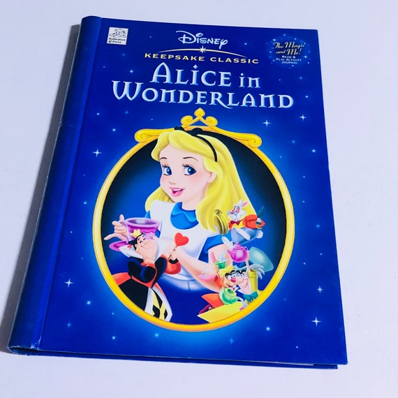 Disney Alice in Wonderland Repurposed Storybook - Etsy
