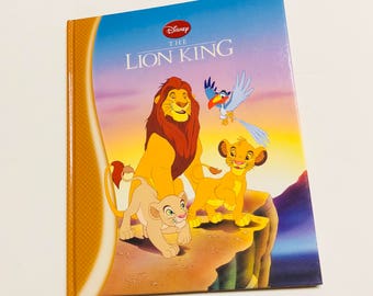 Large Disney Lion King Repurposed Book Cover Planner/Notebook/Sketchbook/Lesson Planner