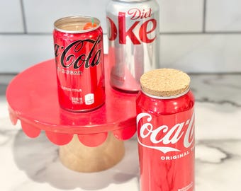 Recycled Coca Cola Soda Can and Bottle Soy Candle Coke/Cherry Coke/Vanilla Coke/Dirty Coke/Rum and Coke Zero