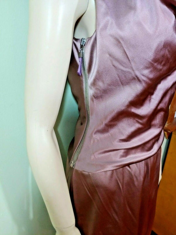 Stella McCartney CHLOE Purple SILK Corset dress f… - image 3