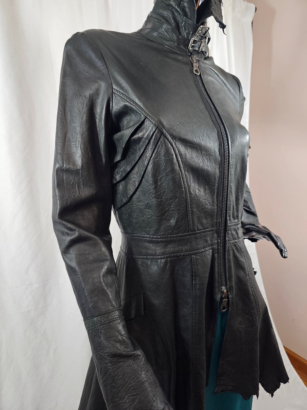 00s michel berandi leather jacket y2kの通販 by n 即購入歓迎