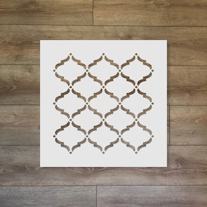 Marrakesh Tile Reusable Plastic Stencil