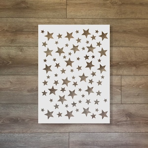 Stars/Night Sky Reusable Plastic Stencil