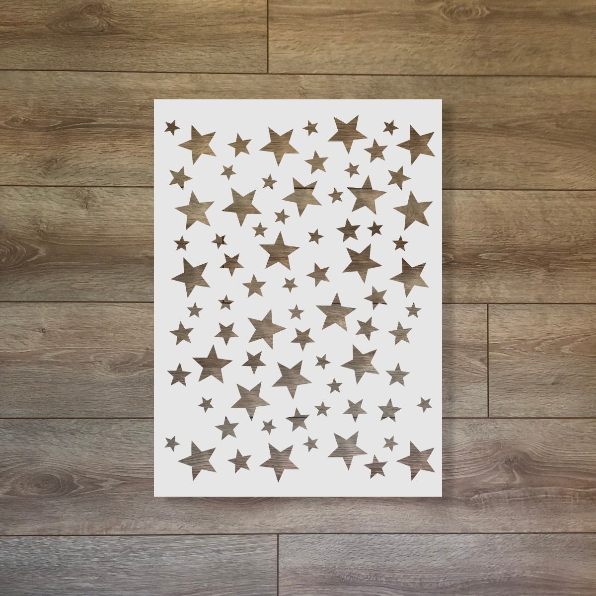 Stars/Night Sky Reusable Plastic Stencil
