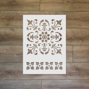 Bordure Reusable Plastic Stencil