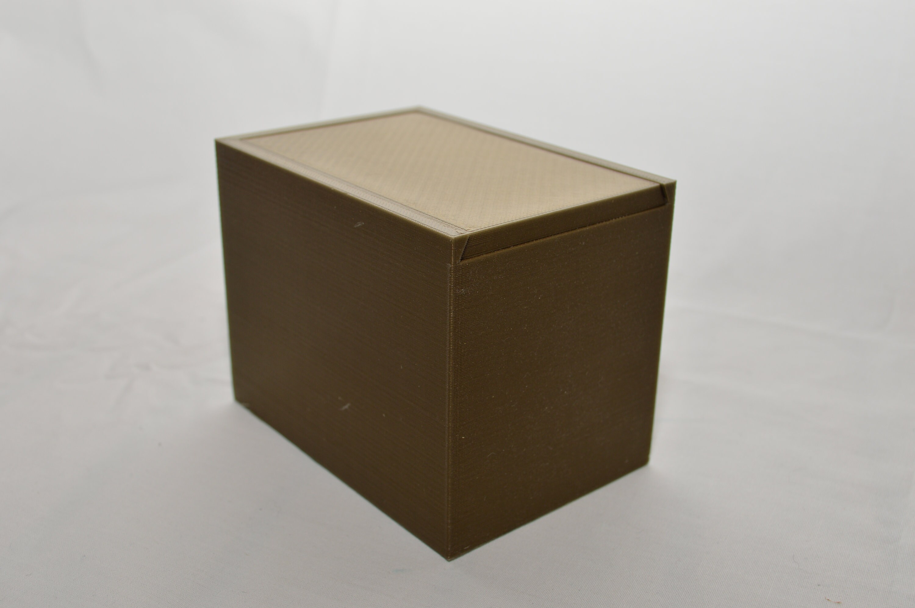 Gold 3D Printed Deck Box for Singlesleeved Magic the Etsy UK
