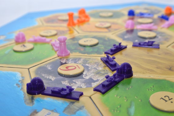 Star Wars Tatooine Themen Siedler Von Catan 3d Gedruckte Etsy