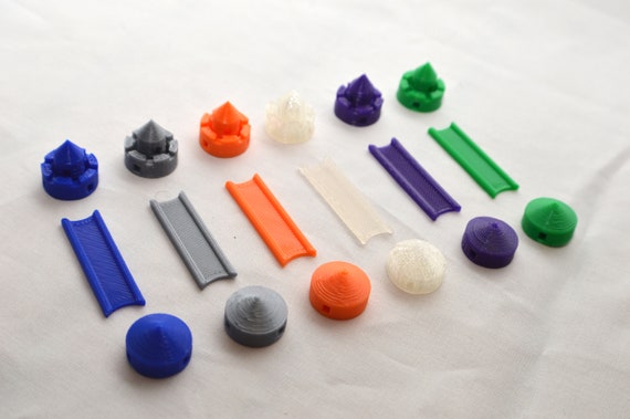 Verbesserte 3d Gedruckte Spielstucke Um Siedler Von Catan Zu Etsy Deutschland
