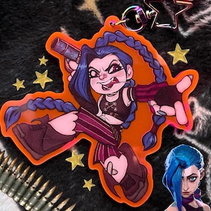 jinx acrylic keychain!