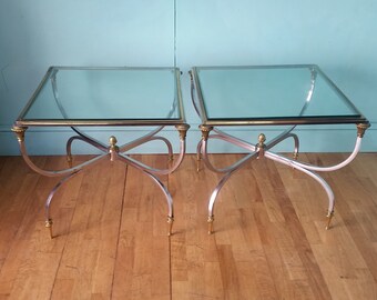 French Maison Jansen side tables