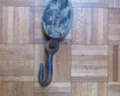 Pulley - Large Hook, Single Wheel Hoist - Block and Tackle - Nautical