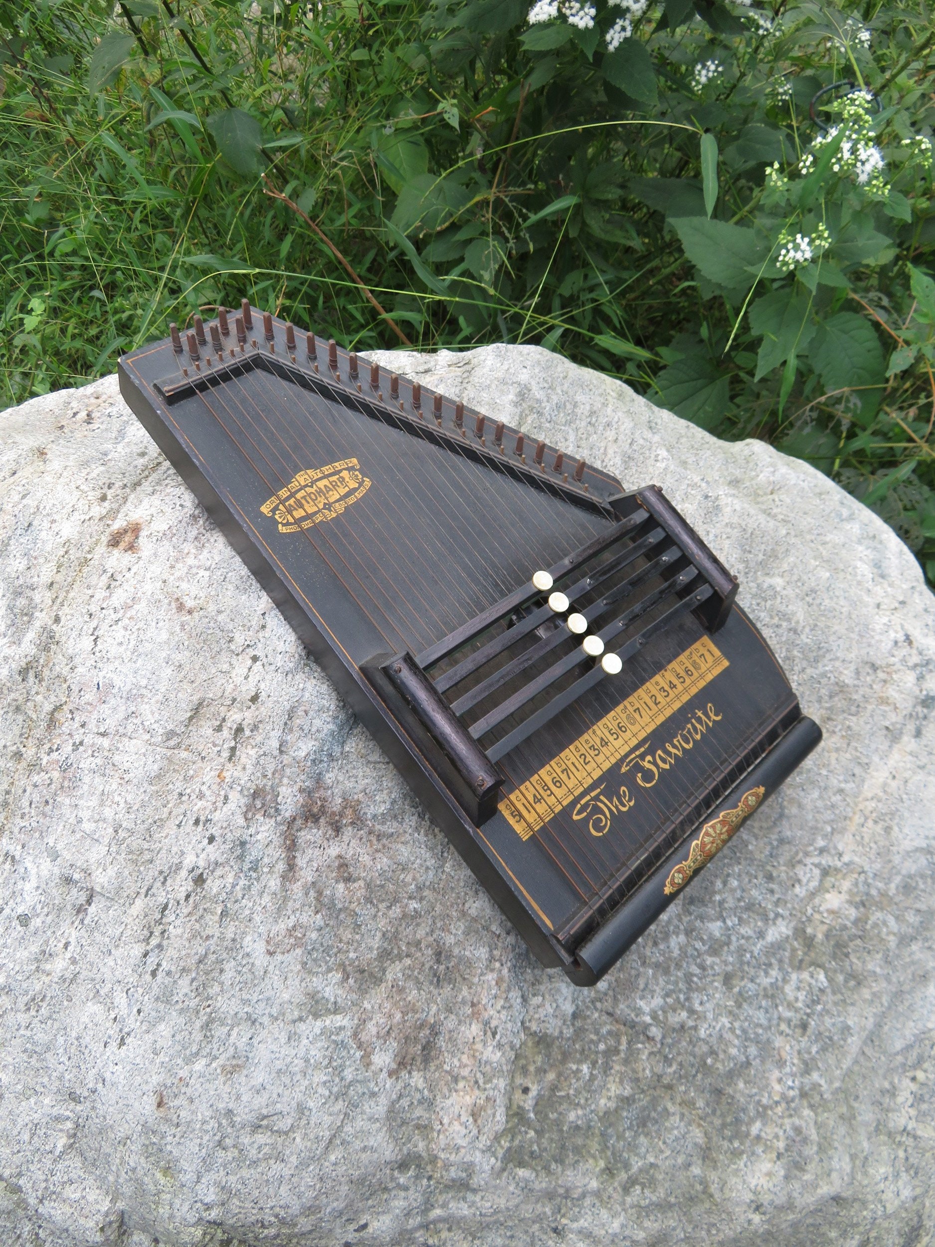 The Favorite Autoharp Early 1900's Antique Instrument - Etsy