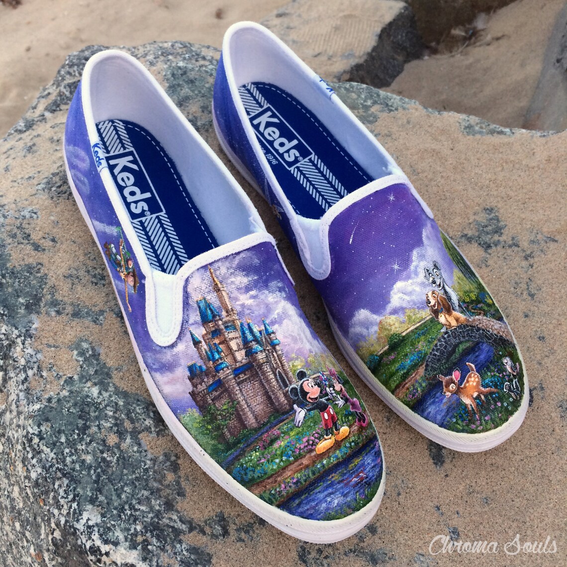 Disney Shoes | Etsy