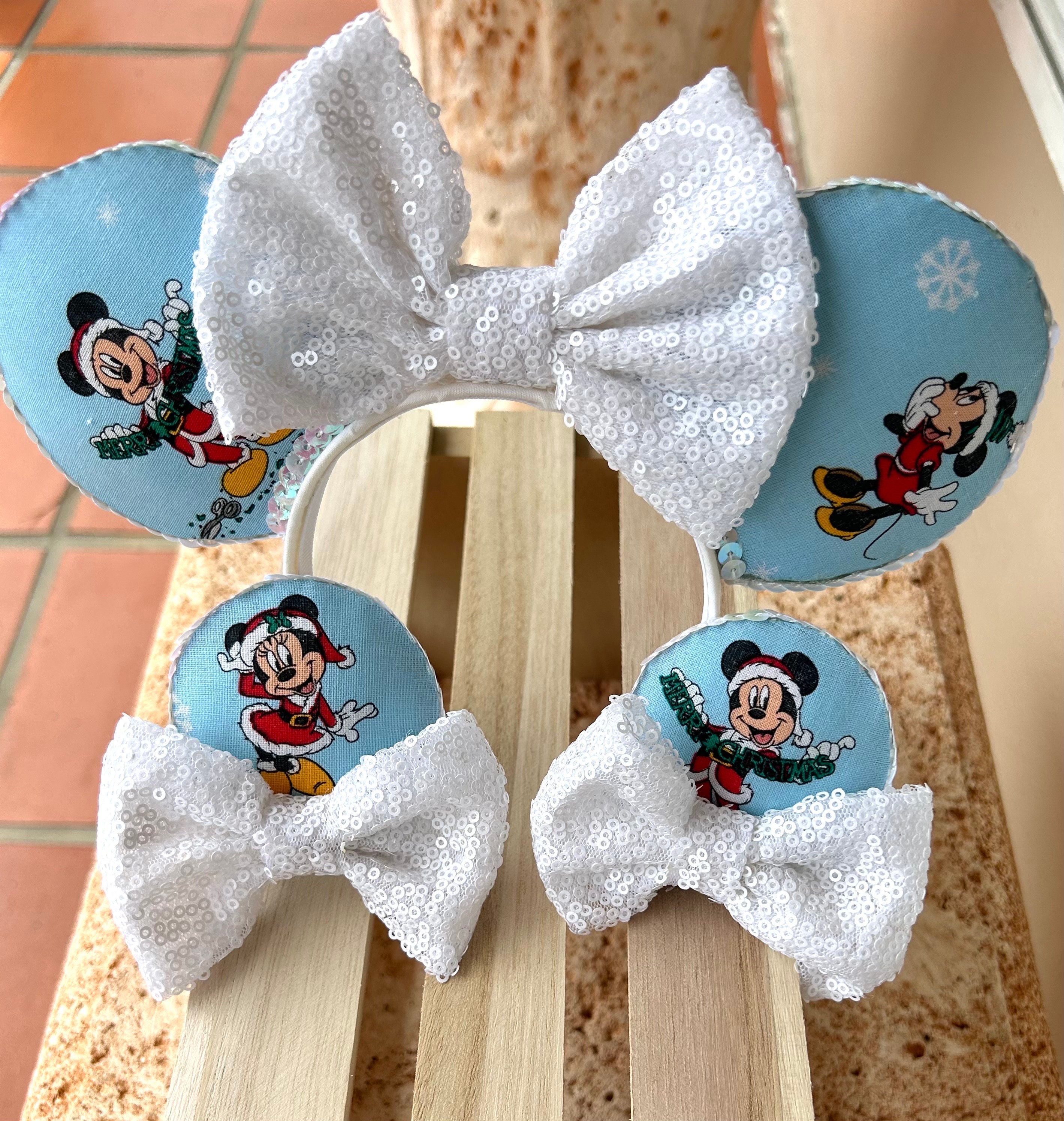 Disney Minnie Mouse Mommy And Me Ears Headbands, Matching For