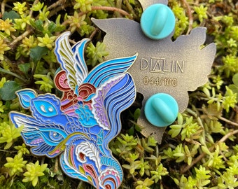 Love Child Limited Edition Pin by DIALIN - one of a kind numbered hat lapel pin by Morgan Mandala, Sweet Melis, Krystleyez, Randal Roberts