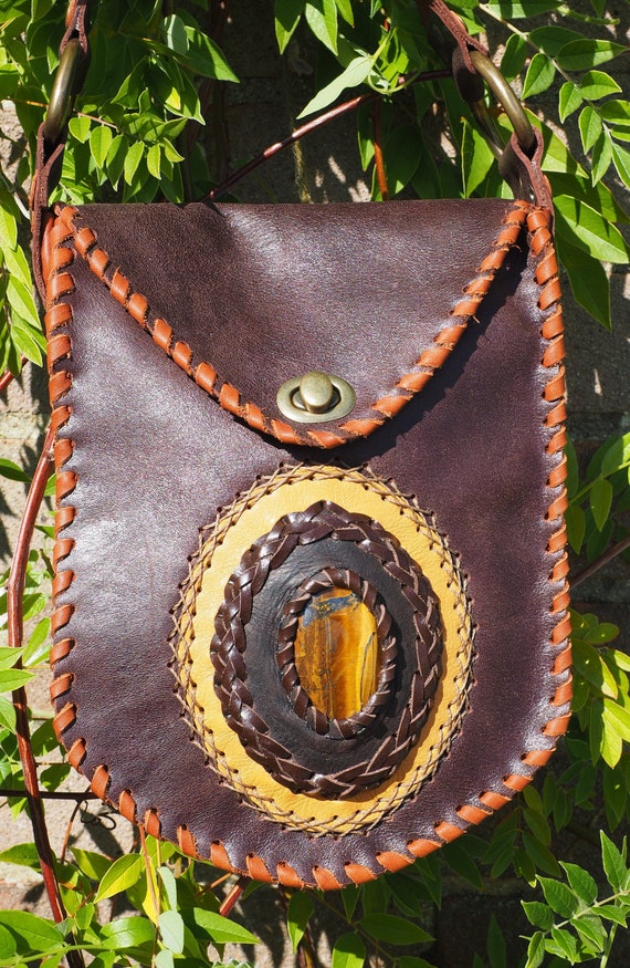 leather tote bolsa etsy