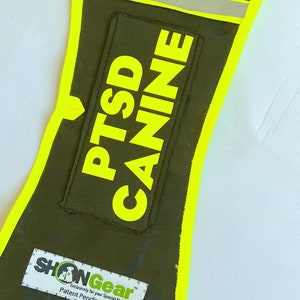 Dog Vest  PTSD CANINE Alert Vest