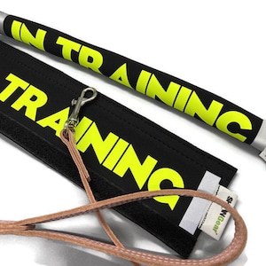 Dog IN-TRAINING Leash Wrap, Leash Wrap, Leash Sleeve; Training Leash, Puppy Leash,  Pet Leash, New Dog Gift, Training Lead, Dog Leash Gift