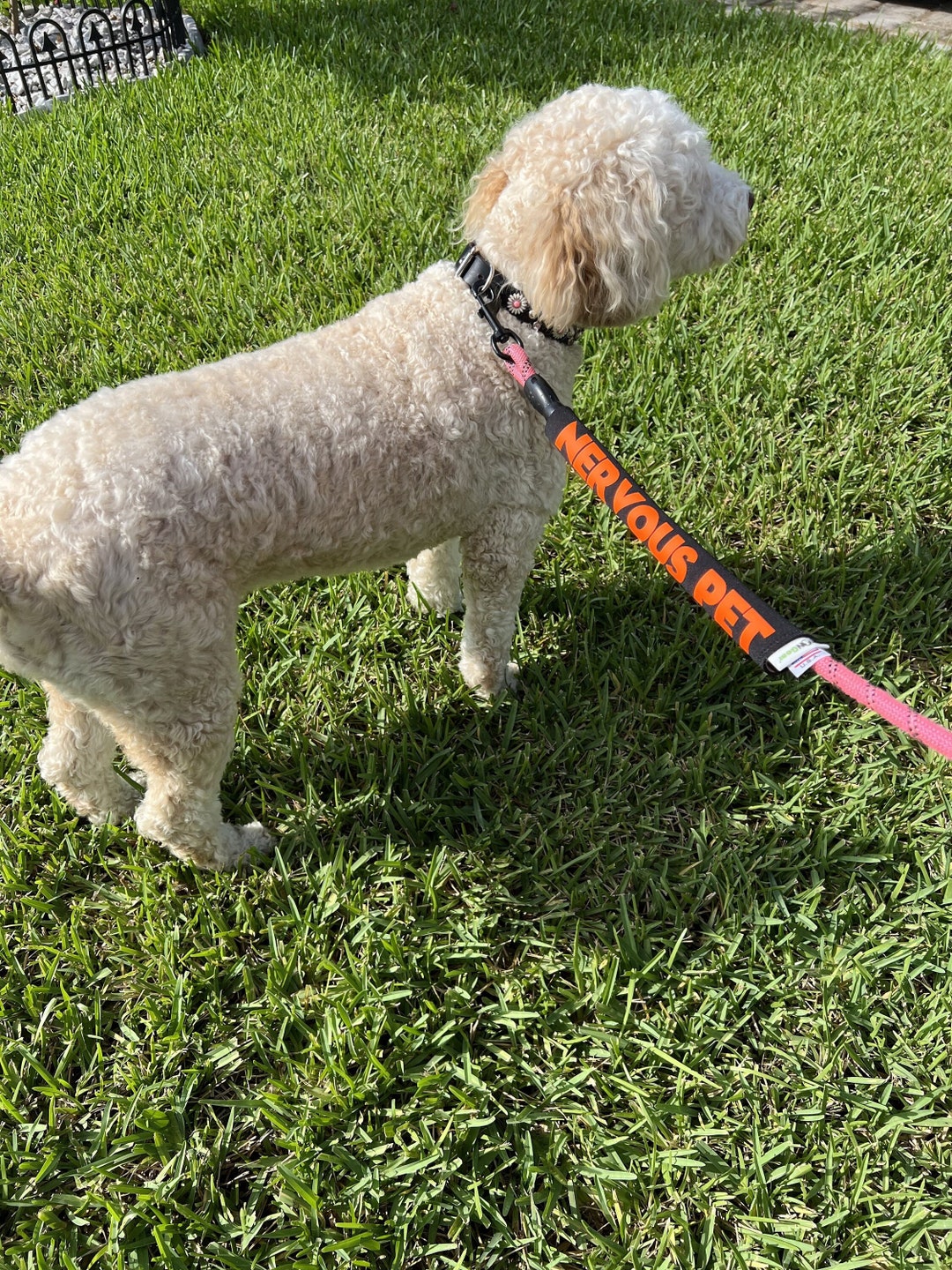 NERVOUS PET Dog Leash Wrap, Dog Leash Wrap, Nervous Pet Leash Sleeve Do