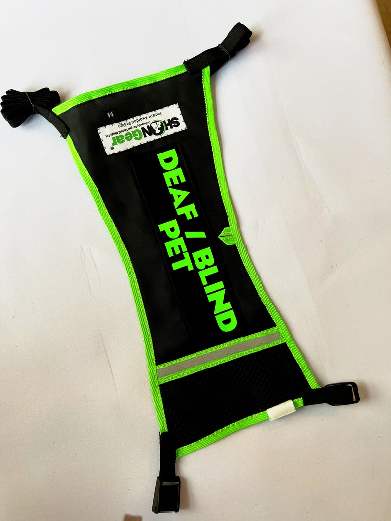 Deafblind Dog Vest Kit Blind Dog Harness Deaf Dog Harness Etsy