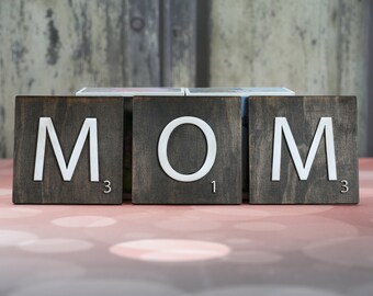 Scrabble Tile Style Wall Decor