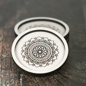 Mandala Engraved Ring/Trinket Dish