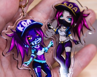 K/DA Akali POP/STARS - Acrylic Charm