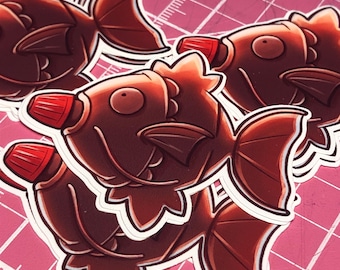 Soykarp - Salsa de soja Magikarp: Adhesivo de vinilo impermeable