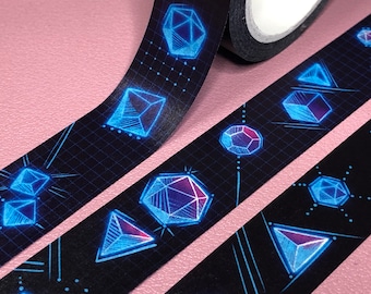 Retro Dice Washi Tape