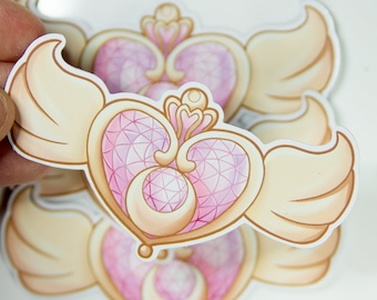 Pegatina compacta de Moon Crisis