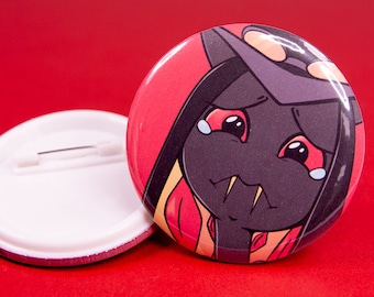 Helluva Boss - Sir Pentious - Insignias de botón jumbo de 58 mm