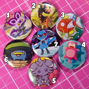 Recycled Pokemon Karten Anstecker