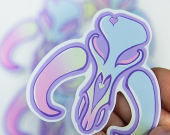 Pastel Mandalorian Sticker