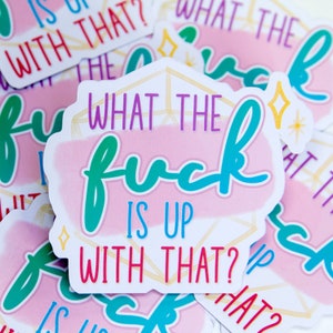 Was zum Teufel hat das nur auf sich? Critical Role inspirierter Sticker