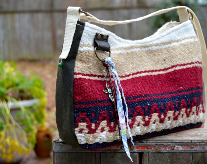 Vintage Horse Blanket Bag /purse Navajo Blanket Etsy