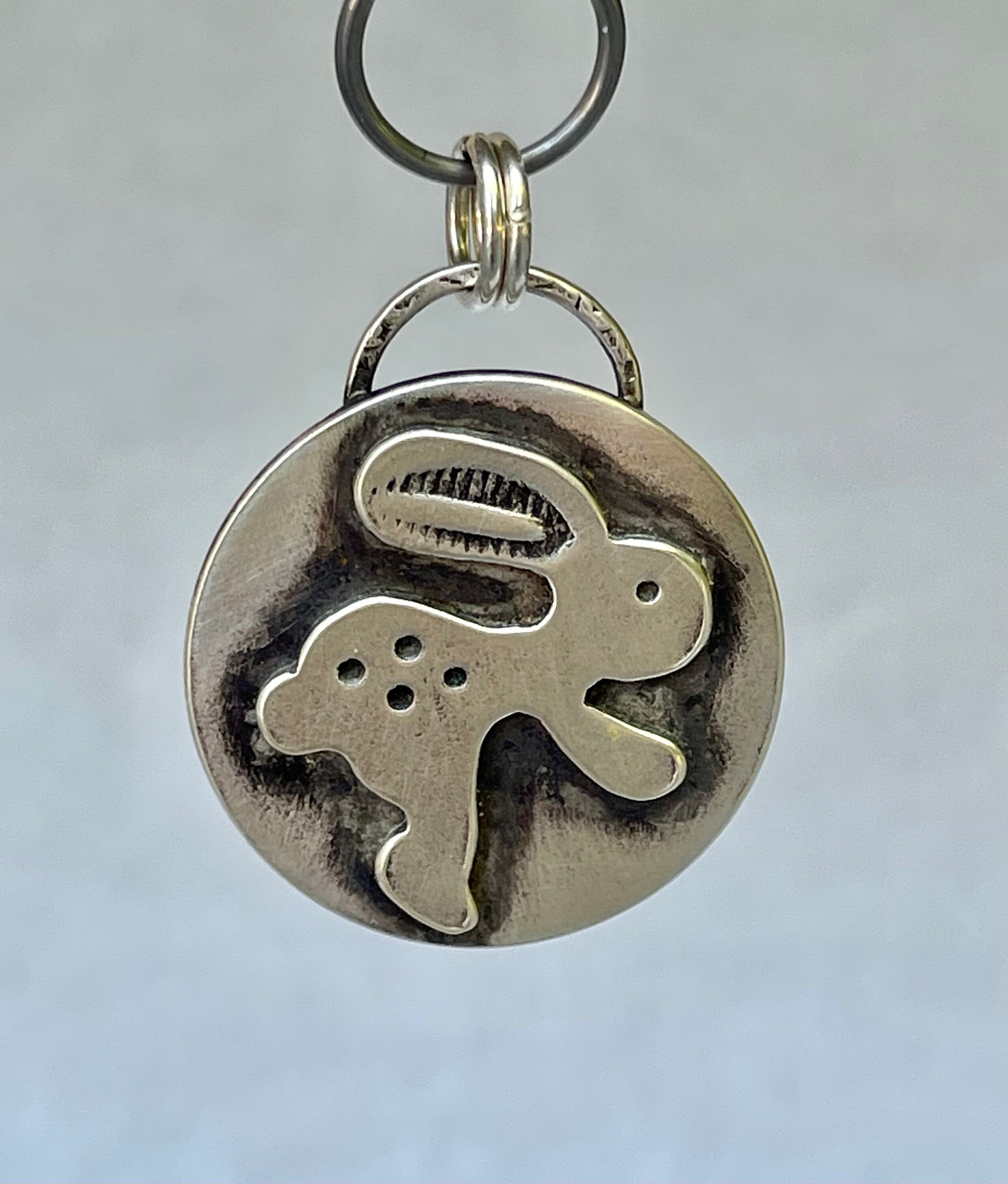 【2025A/W新作★送料無料】 Sterling Stylized Silver Sterling Pendant . Pendant Rabbit その他