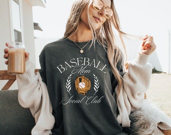 Baseball Mom Shirt, Baseball Mom Social Club Shirt, Baseball Shirt, Home Plate Social Club, Weekends Are For Baseball, süßes Baseball Shirt