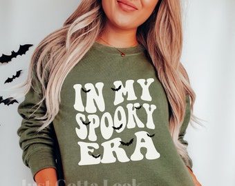 In My Spooky Era Sweatshirt, Halloween Geist Crewneck Sweatshirt, Cycopath Sweatshirt, Herbst Sweatshirt, Halloween, Herbst Crewneck, Cute Boo