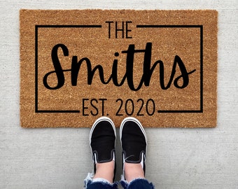 Personalized Welcome Doormat, home decor, custom doormat, welcome mat, housewarming, front door mat, welcome doormat, world's best