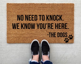 No need to Know Dog doormat, home decor, custom doormat, welcome mat, dog doormat, funny doormat, front door mat, welcome doormat