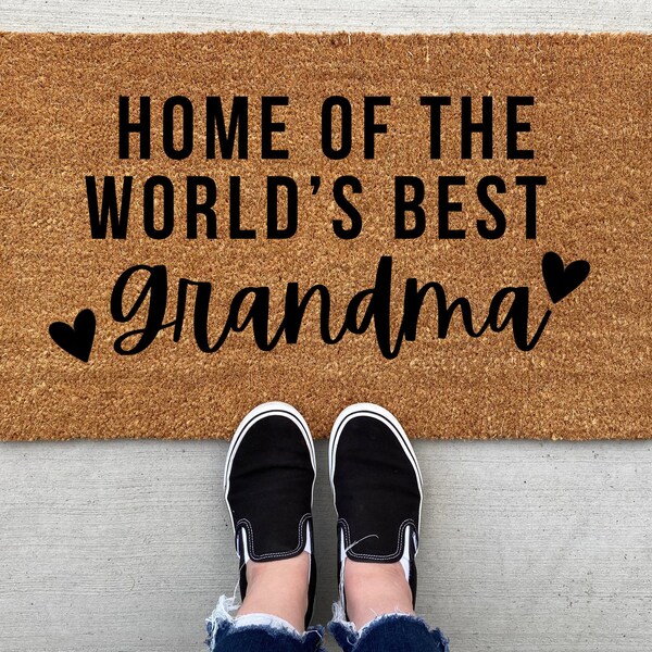 Grandparents Doormat Etsy