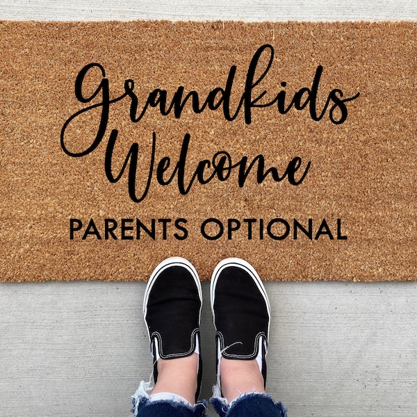 Grandparents Doormat Etsy